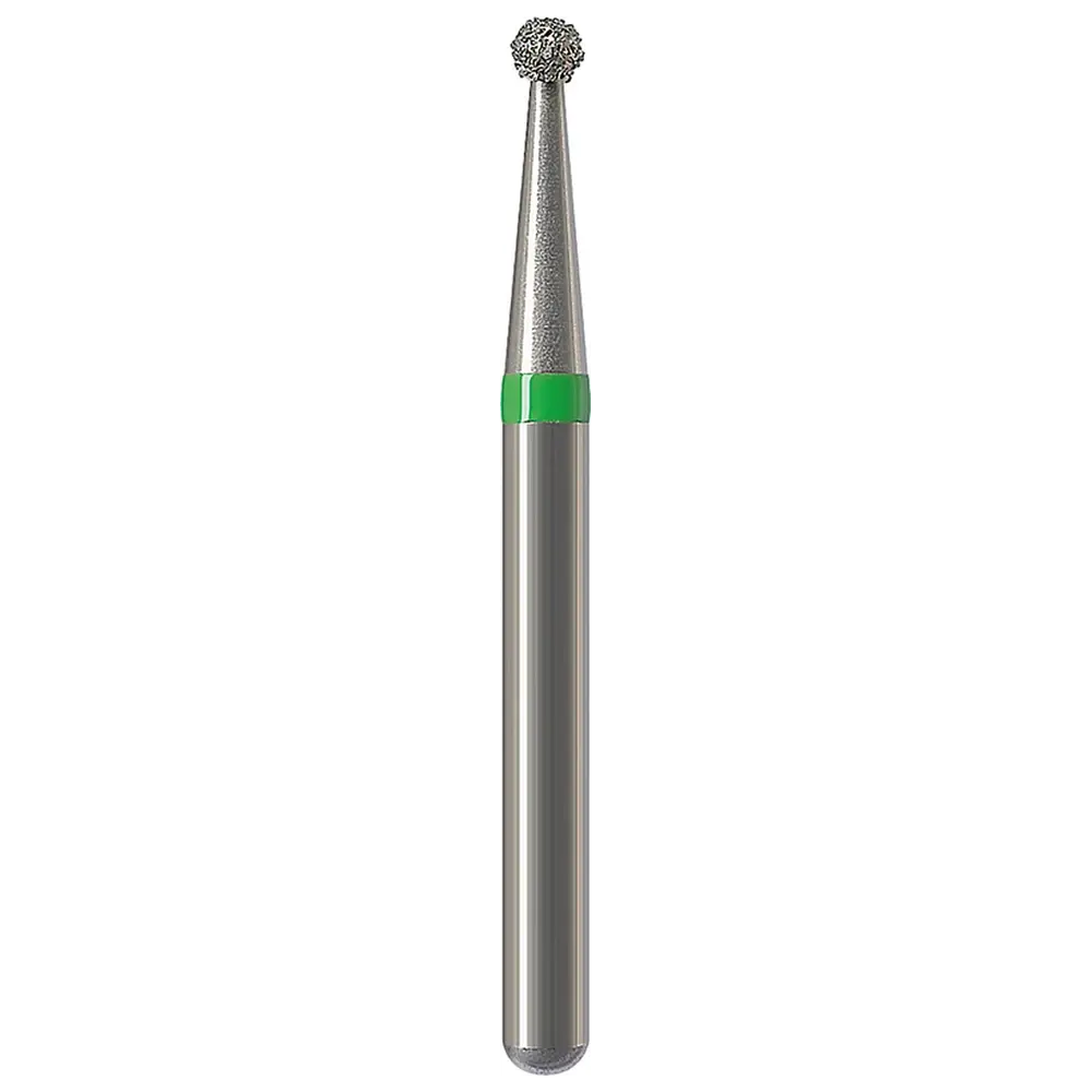 Edenta Diamanten 801 - Packung 5 Stück grün grob, FG, Figur 001 Kugel, ISO 012