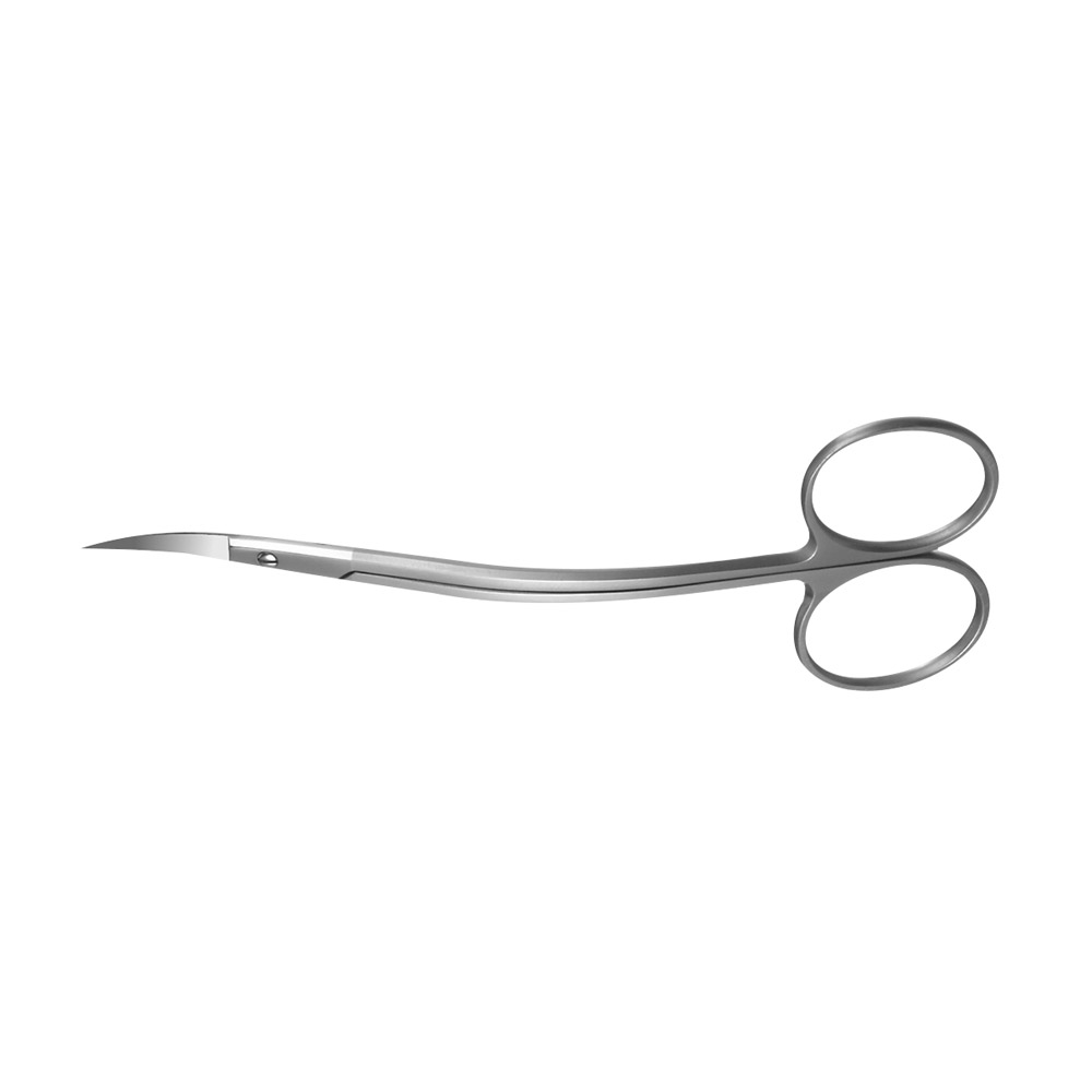 Zahnfleischschere 11,5cm gezahnt St
