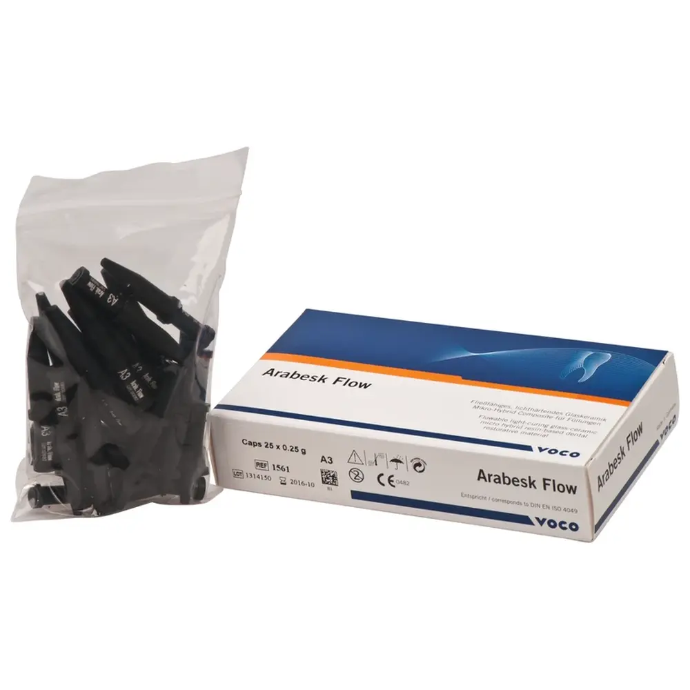 VOCO Arabesk Flow - Packung 25 x 0,25 g Cap A3