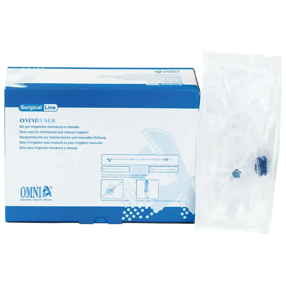 Omnia Verlängerungsschlauch - Packung 10 Stück mit Locher, für mechanische Irrigationssysteme