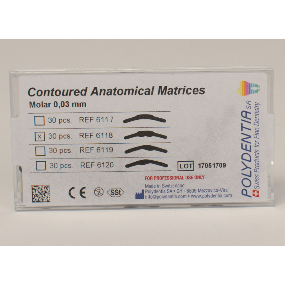 Matrizen anat. bomb.tiefe MOD Molar 30St