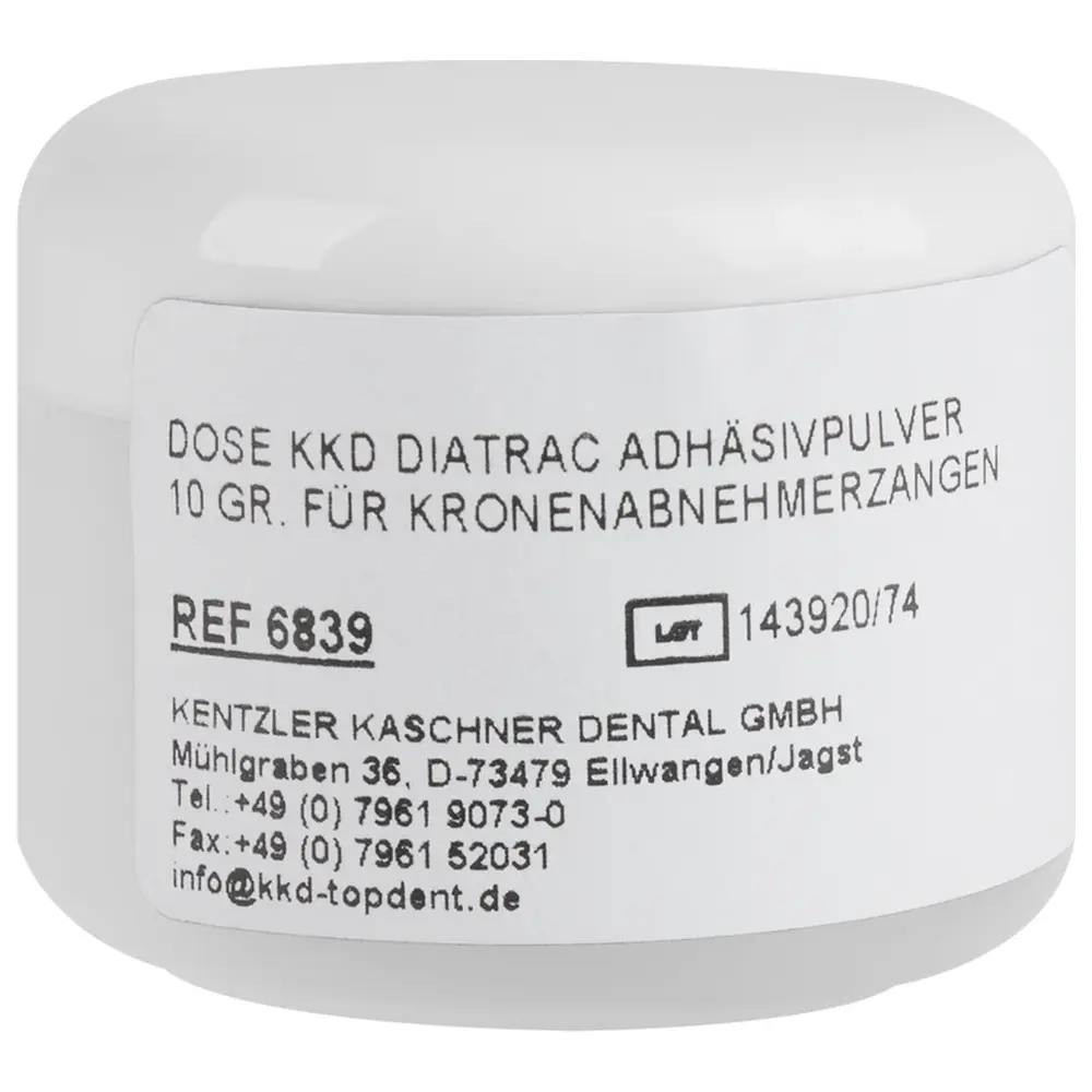 Kentzler-Kaschner Diatrac Adhäsivpulver - Dose 10 g Pulver
