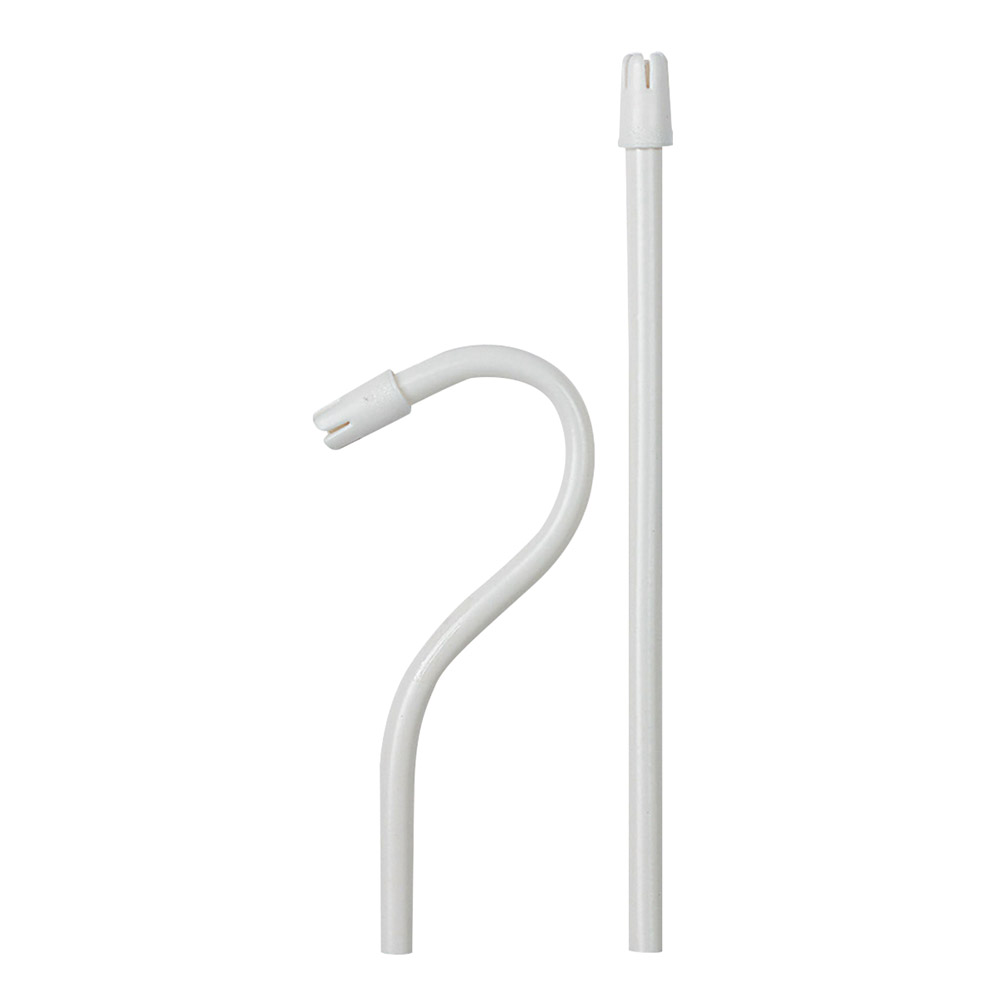 GX24574_Speichelsauger_weiss_feste_Kappe_100St Speichelsauger weiß feste Kappe 100St