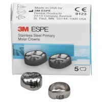 3M Espe Dental Products Edelstahl-Kronen E-LR-3 Pa 5