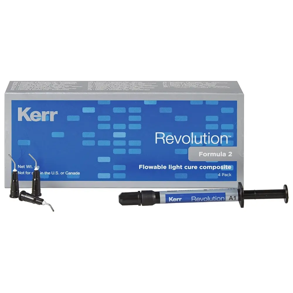 Kerr Revolution™ Formula 2 - Nachfüllpackungen 4 x 1 g Spritze A1, 20 Spritzenaufsätze