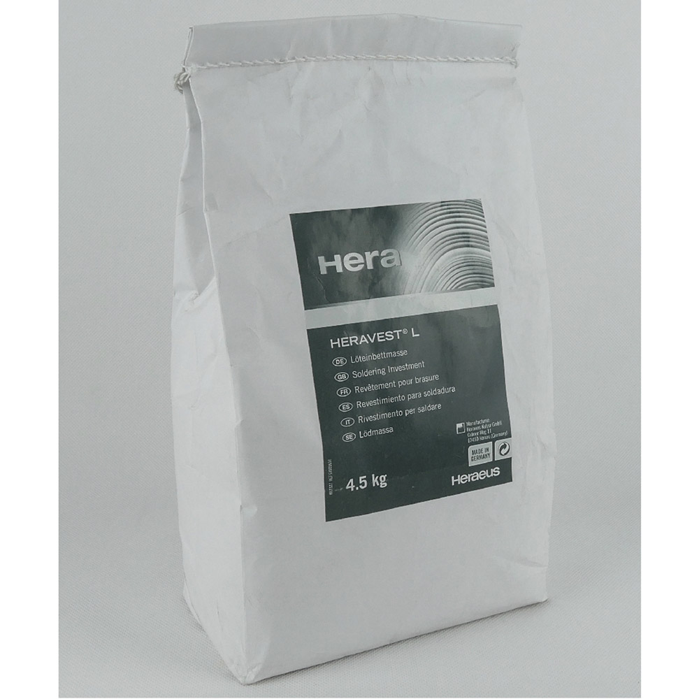 Heravest L Löteinbettmasse 4,5Kg Pa