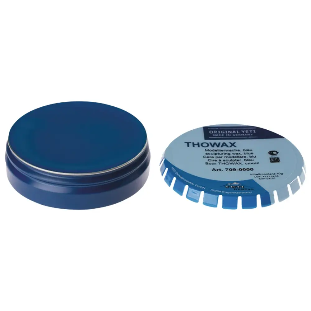 Yeti THOWAX Modellierwachs - Dose 70 g blau