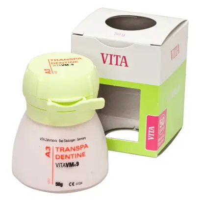 VITA Zahnfabrik H. Rauter GmbH & Co. KG VITA VM 9 transpa dentin ENL A3 Dose 50g