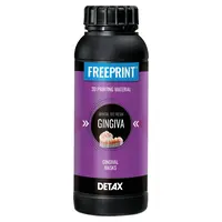 DETAX FREEPRINT® gingiva - Flasche 1 kg Kunststoff 385 nm, gingiva