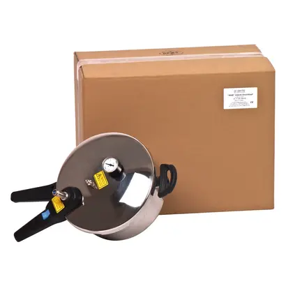 al dente Dentalprodukte GmbH AQUA-Drucktopf 4,5l o.Füllschlauch, Edelstahl St al dente Dentalprodukte GmbH AQUA-Drucktopf 4,5l o.Füllschlauch, Edelstahl St