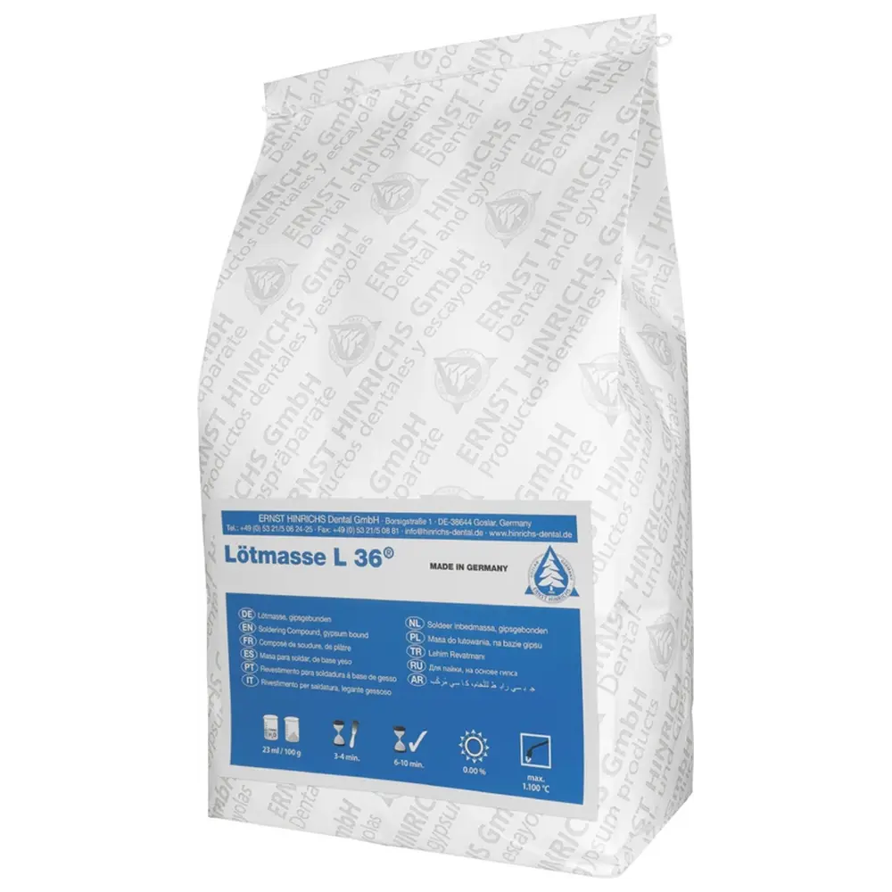 ERNST HINRICHS Lötmasse L 36® braun - Beutel 5 kg