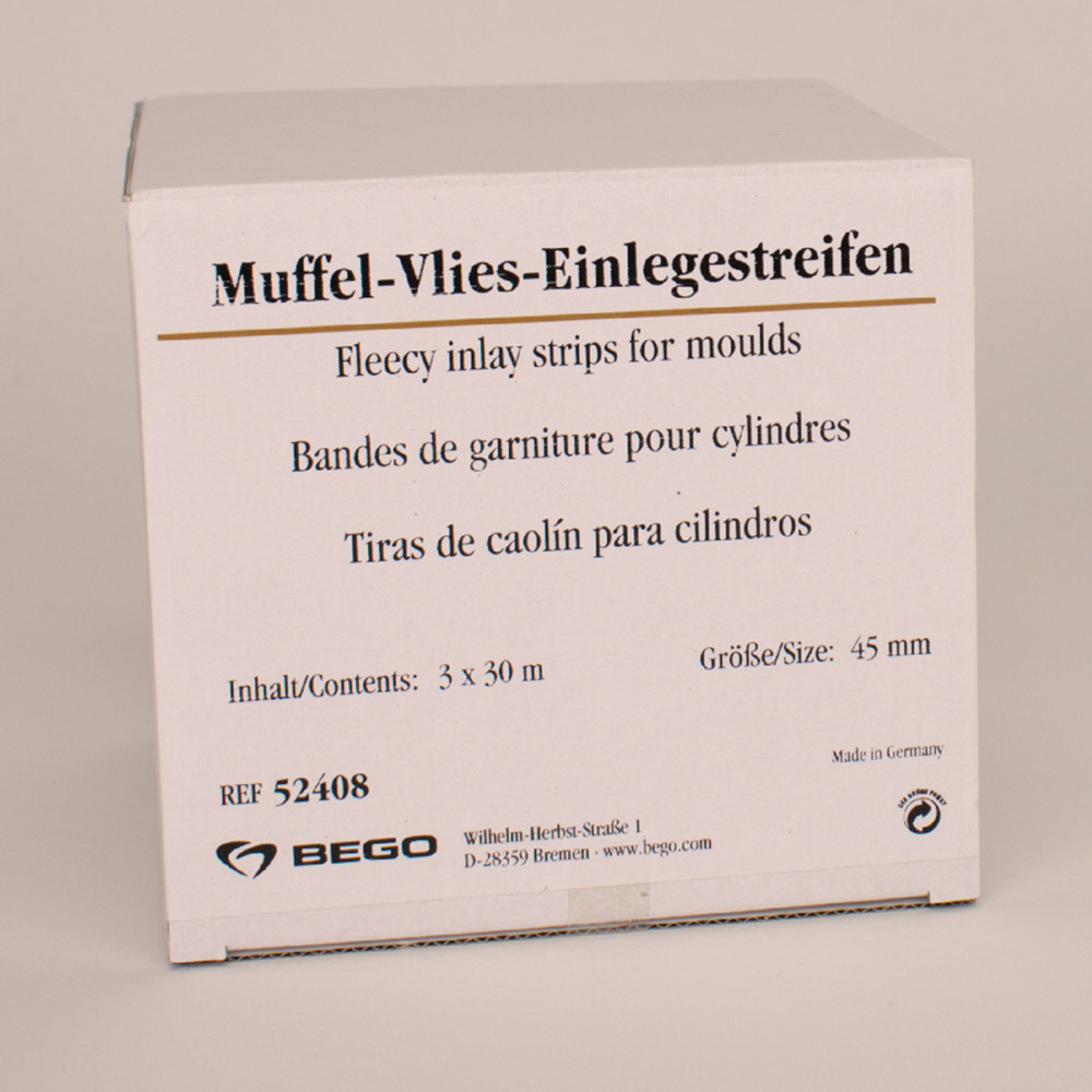 Muffel-Vlies-Einlagestreifen 45mm Pa