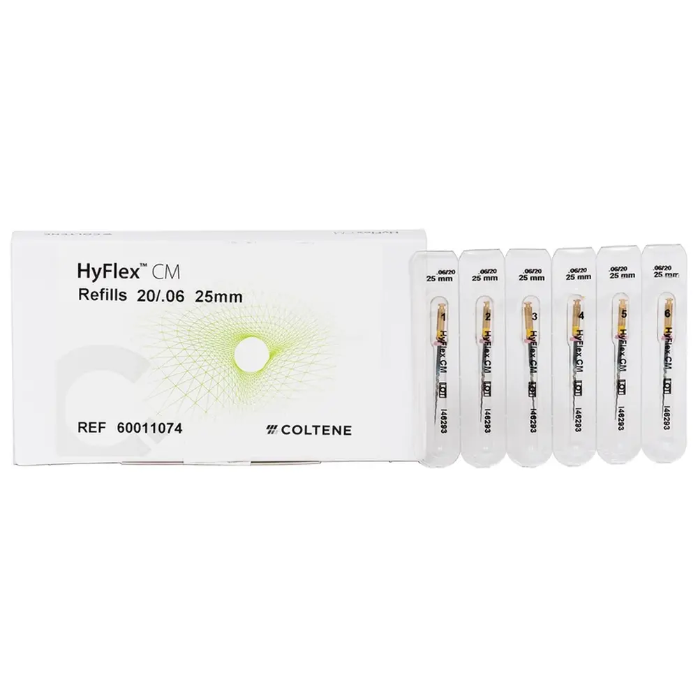 COLTENE HyFlex® CM - Packung 6 Stück 25 mm, Taper.06 ISO 020