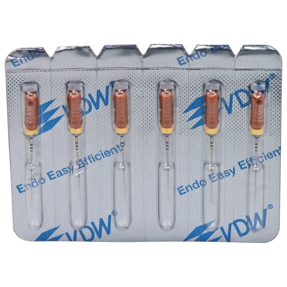 VDW STERILE C-PILOT® Feilen - Blisterpackung 6 Stück 25 mm ISO 012