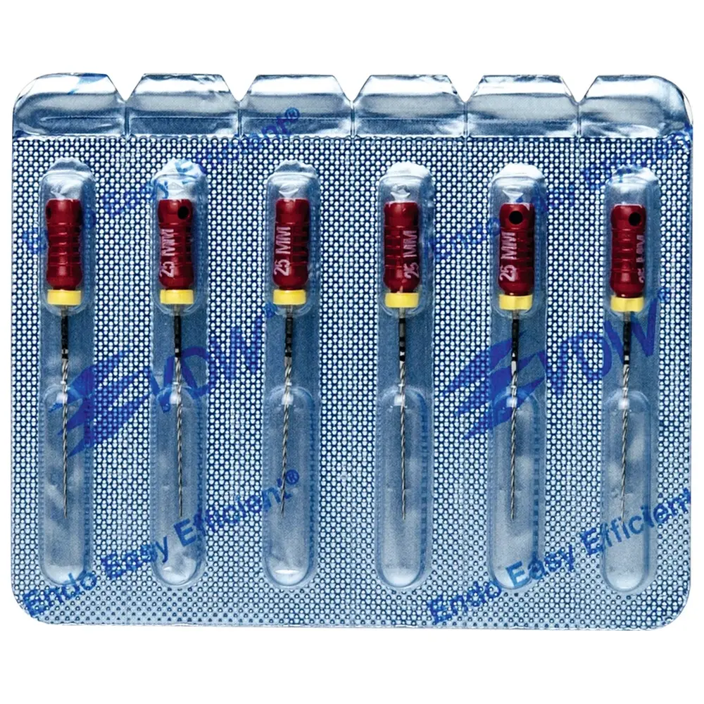VDW STERILE K-Bohrer - Blisterpackung 6 Stück 25 mm ISO 025