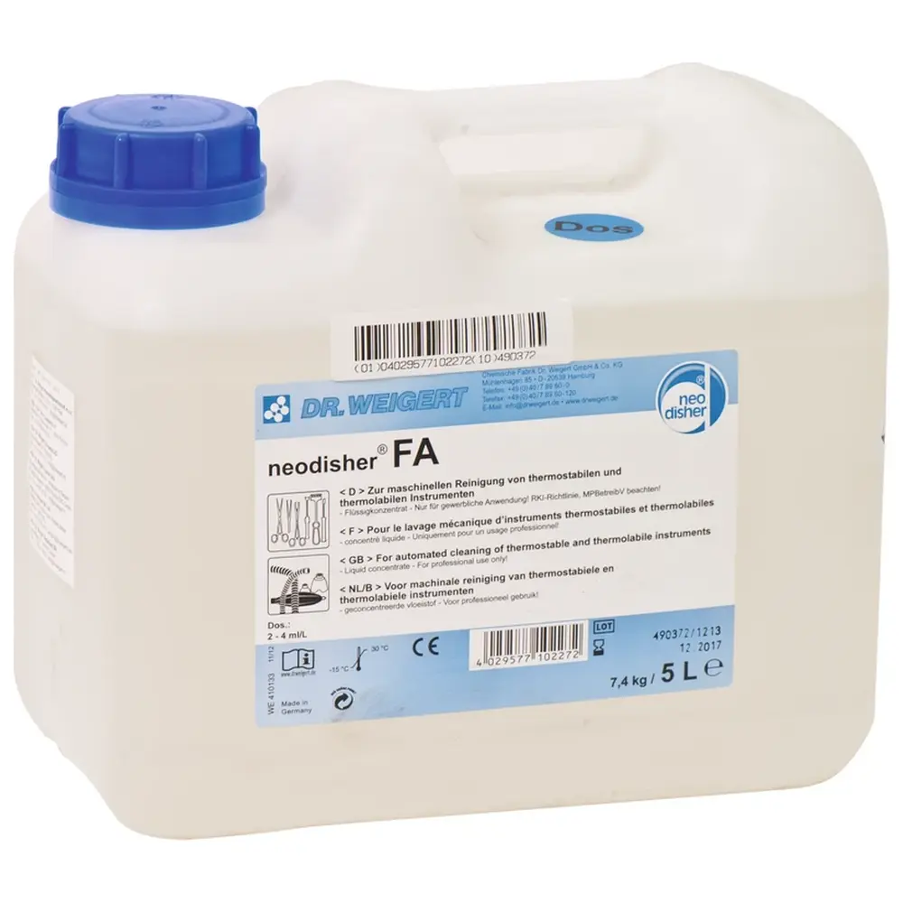 Dr. Weigert neodisher® FA - Kanister 5 Liter Dr. Weigert neodisher® FA - Kanister 5 Liter