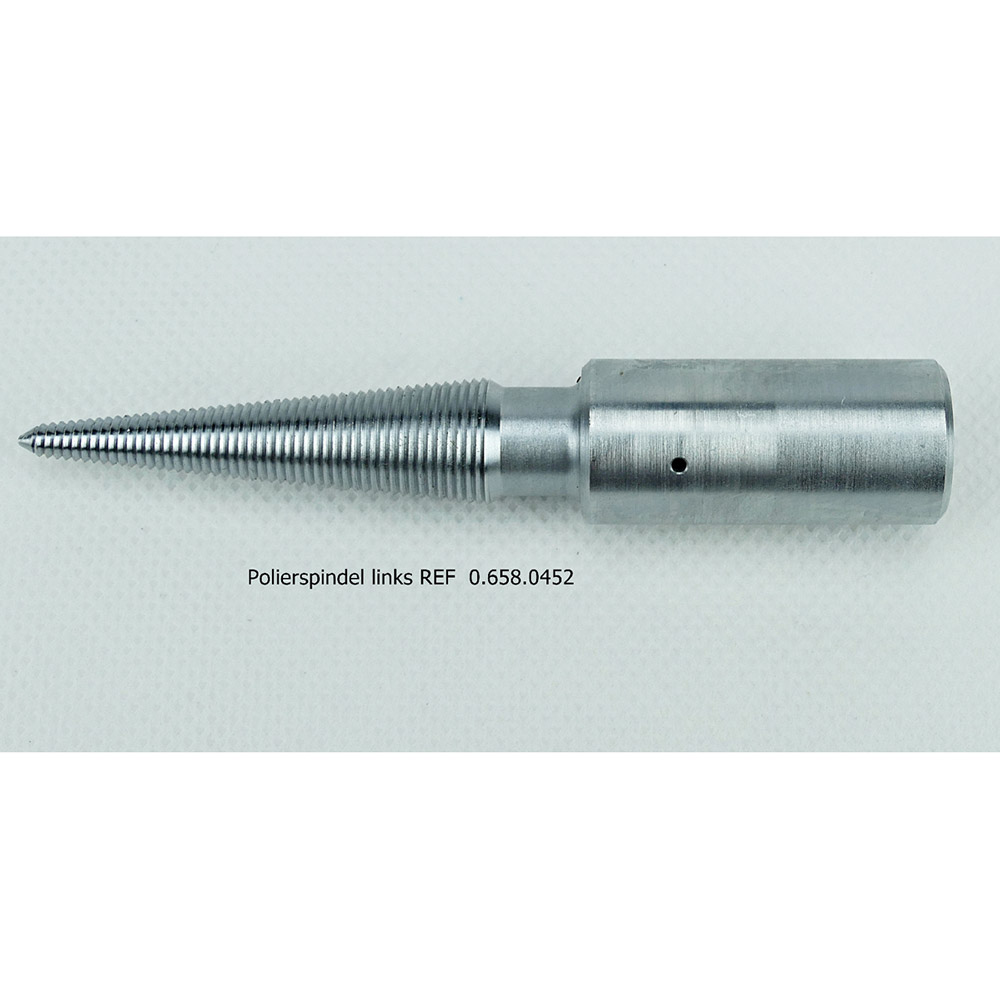 Polierspindel links 658 0452 St