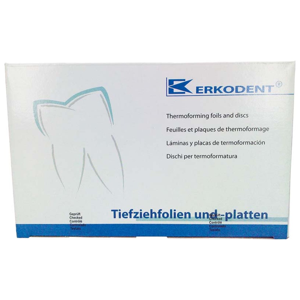 ERKODENT Erkodur-A1 - Packung 20 Stück, Ø 120 mm, Stärke 0,6 mm
