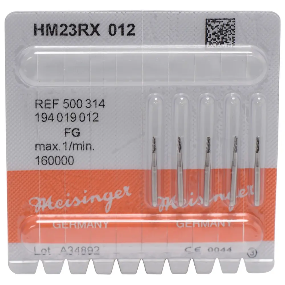 Hager & Meisinger Kronentrenner HM 23RX - Packung 5 Stück Kreuzverzahnung, FG, Figur 194, 4,1 mm, ISO 012
