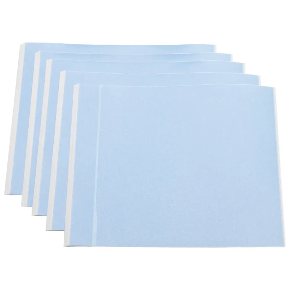 Euronda Schutzfolie selbstklebend - Packung 50 Stück hellblau-transparent, 20 x 20 cm
