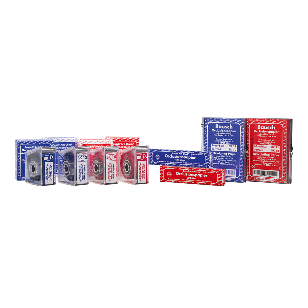 GX44592_Occlusionspapier_blau_BK_09__200Blatt Occlusionspapier blau BK 09 200Blatt