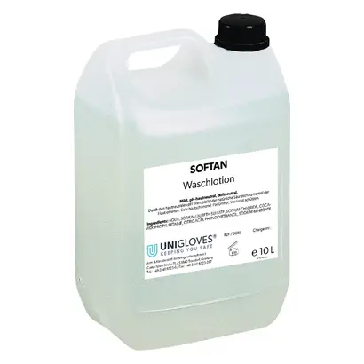 Unigloves SOFTAN Waschlotion - Kanister 10 Liter Waschlotion duftneutral