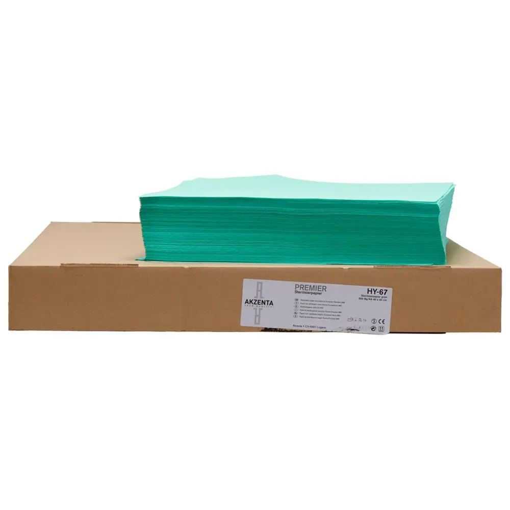 Akzenta TOP SAFE - Karton 500 Stück grün, 40 x 40 cm