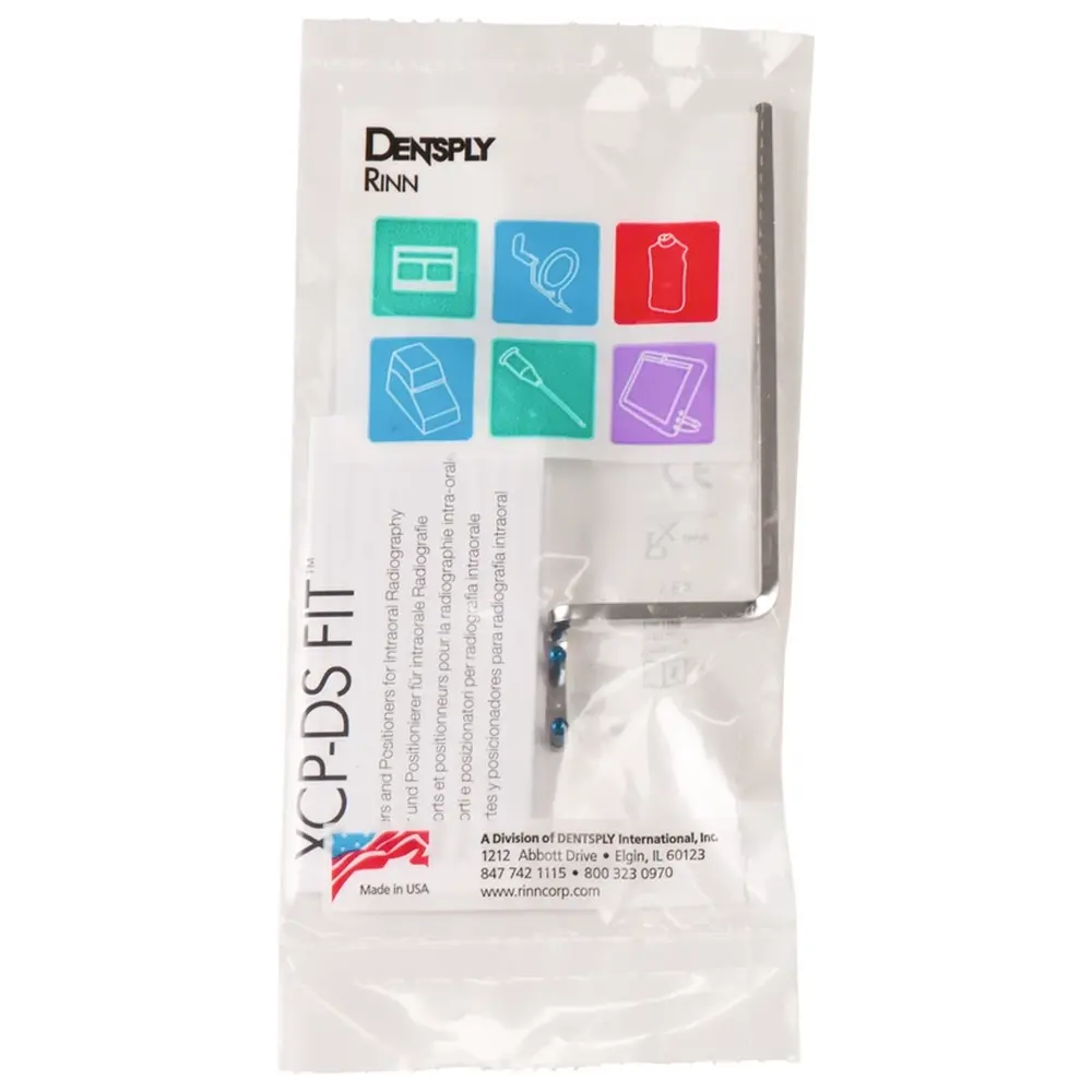 Dentsply Sirona XCP®/XCP®-DS Positionierungsarm - Stück blau, für Frontzahn