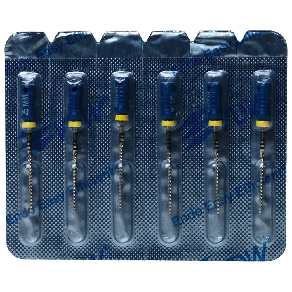 VDW STERILE K-Feilen - Blisterpackung 6 Stück 25 mm ISO 060