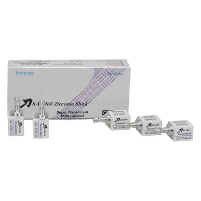 Kuraray Noritake Dental Inc. KATANA Zirconia Block STML 12Z A3 Pa 5 Kuraray Noritake Dental Inc. KATANA Zirconia Block STML 12Z A3 Pa 5