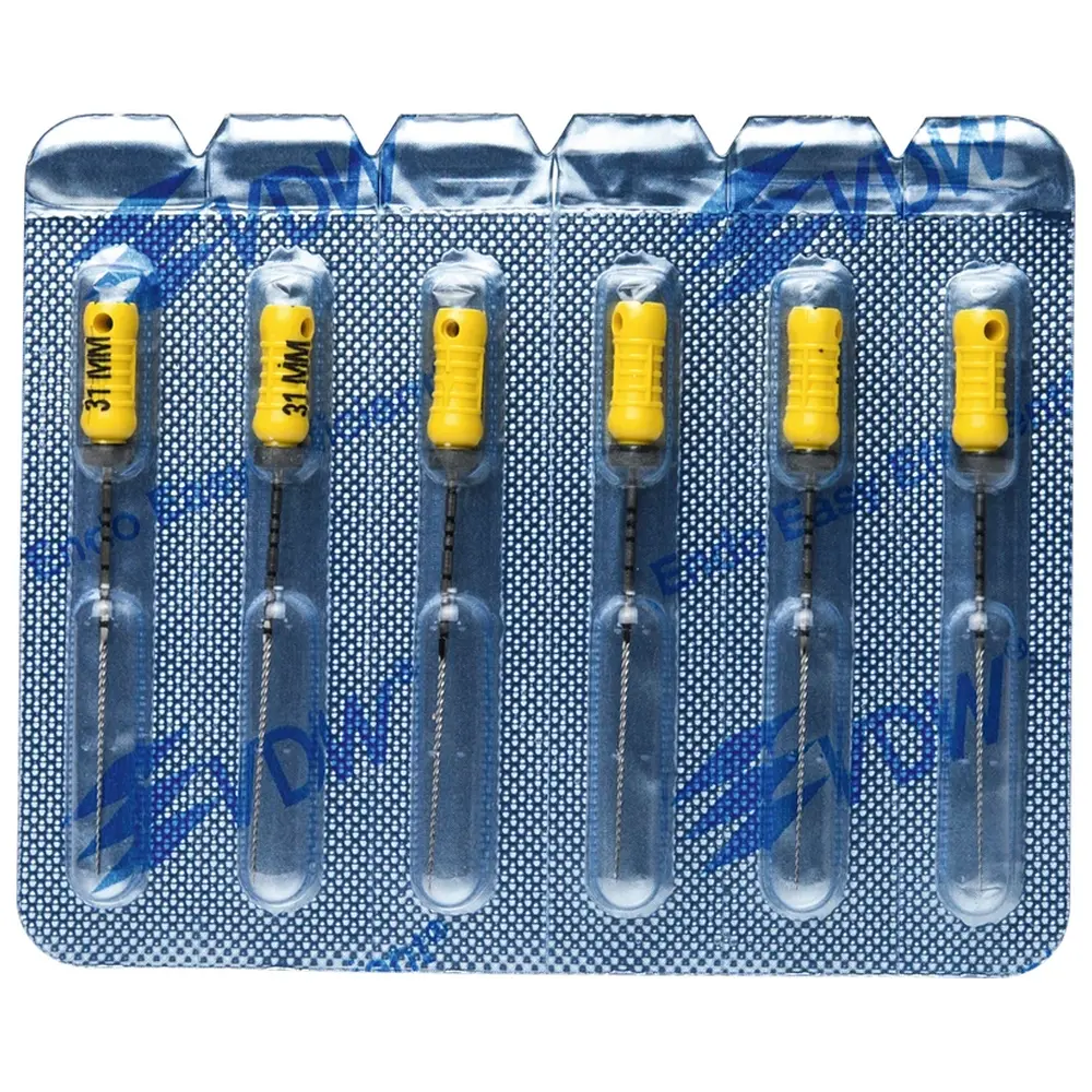 VDW STERILE K-Feilen - Blisterpackung 6 Stück 31 mm ISO 020