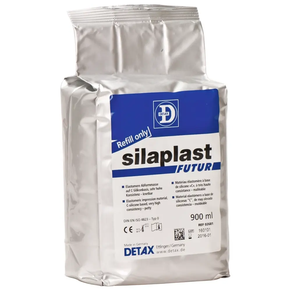 DETAX silaplast FUTUR - Nachfüllbeutel 900 ml DETAX silaplast FUTUR - Nachfüllbeutel 900 ml