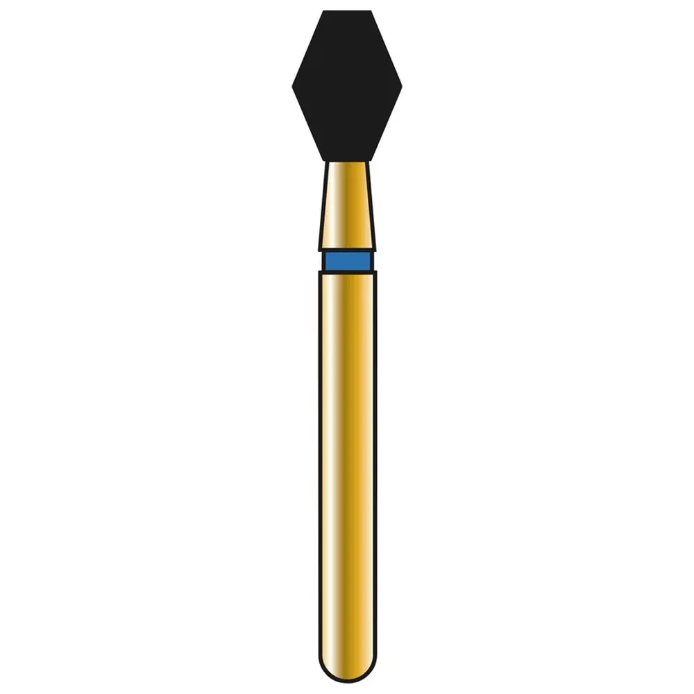 COLTENE DIATECH Diamanten G811 - Packung 5 Stück blau mittel (M), FG, Figur 038 Palatinal, 4,2 mm, ISO 031