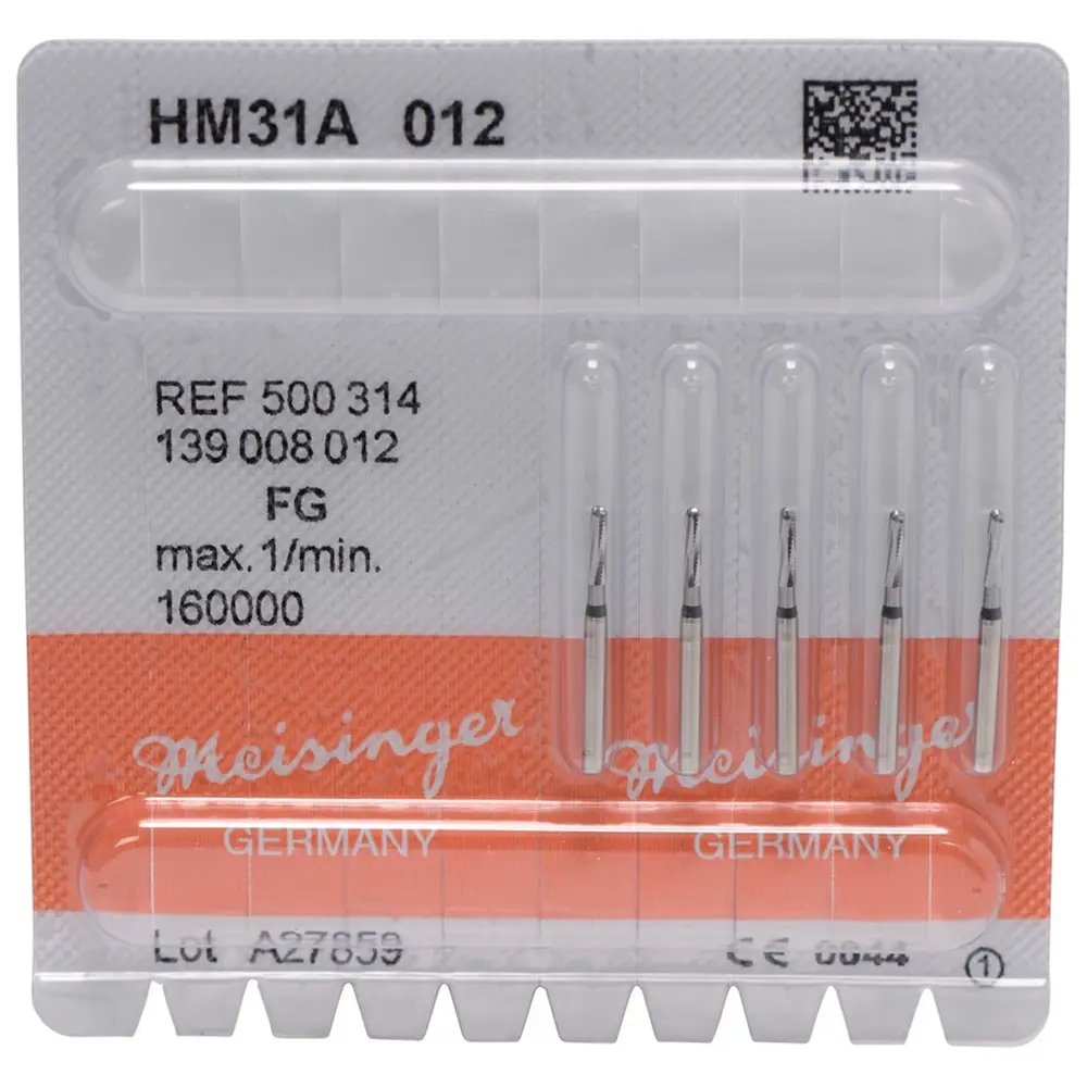 Hager & Meisinger Spezialbohrer 31A - Packung 5 Stück schwarz, FG, Figur 139, 5,3 mm, ISO 012
