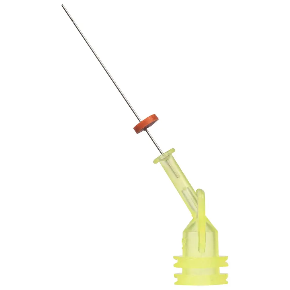 Ultradent Products NaviTip™ Single Sideport Tips - Packung 20 Stück gelb, 29ga, Länge 21 mm