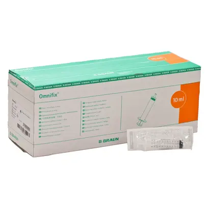 B. Braun Deutschland GmbH & Co. KG Omnifix Solo Luer 10ml exzentrisch Spritze Pa 100