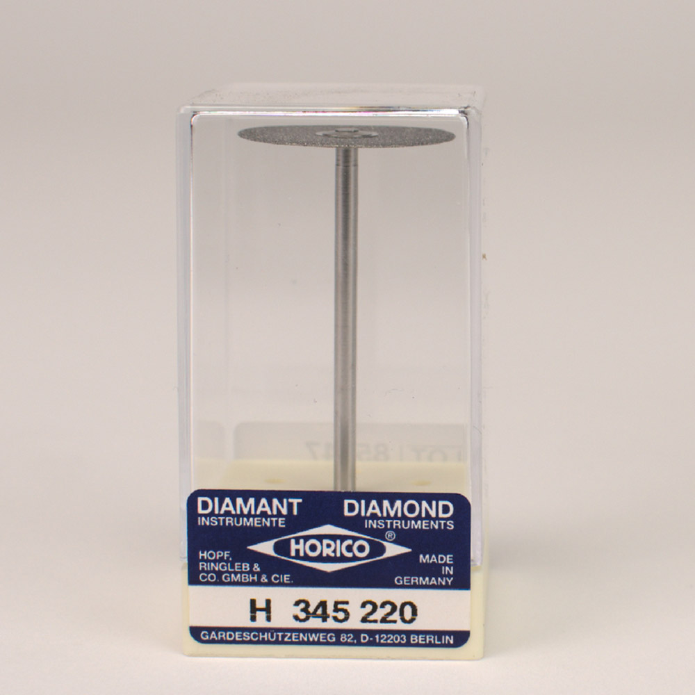 Diamantscheibe H 345 220 St