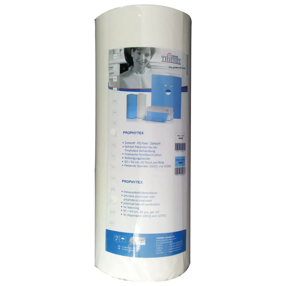 THIENEL Dental PROPHYTEX - Rolle 40 Stück weiß, 60 x 54 cm