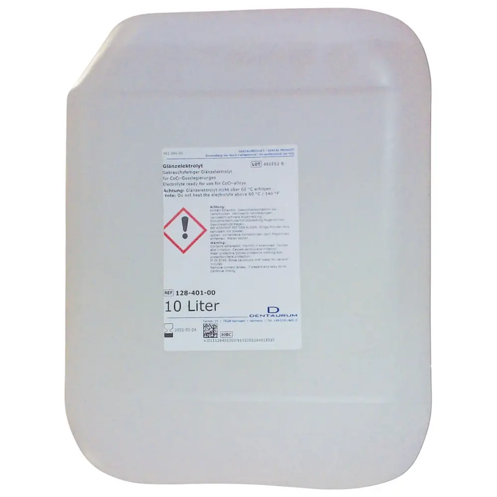 Dentaurum Glänzelektrolyt - Kanister 10 Liter