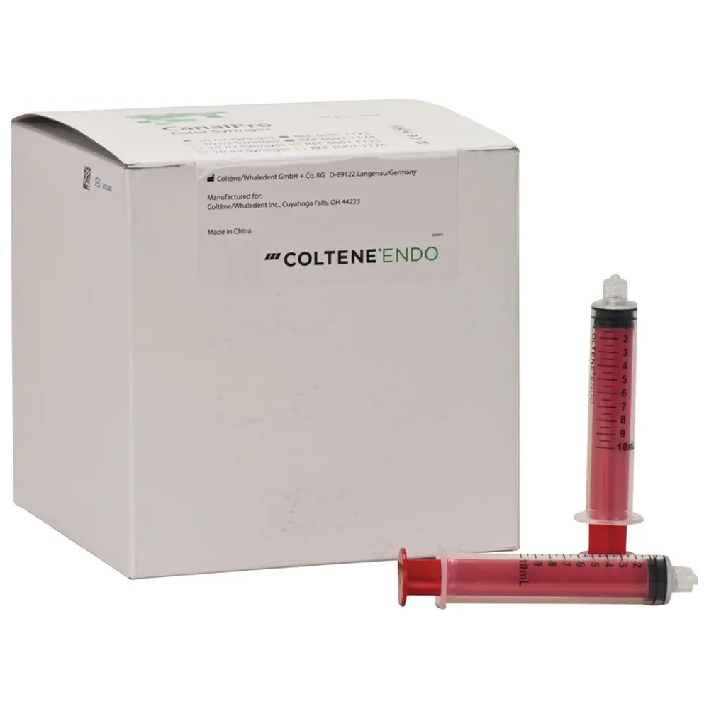 COLTENE CanalPro - Packung 50 Stück 10 ml rot