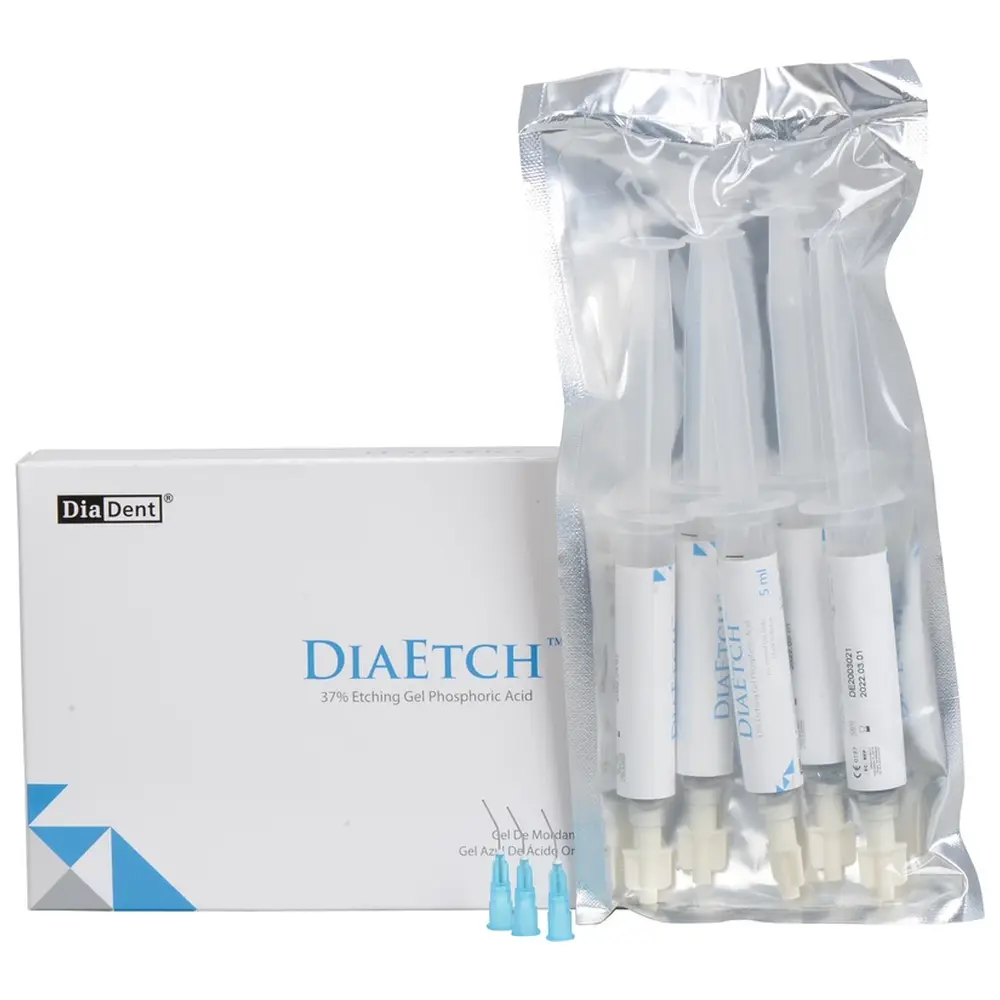 PRODENT DIA ETCH™ - Packung 5 x 4 ml Spritze blau
