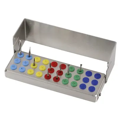 Nichrominox Plug In sortiert f.30 Instrumente Bohrerständer St