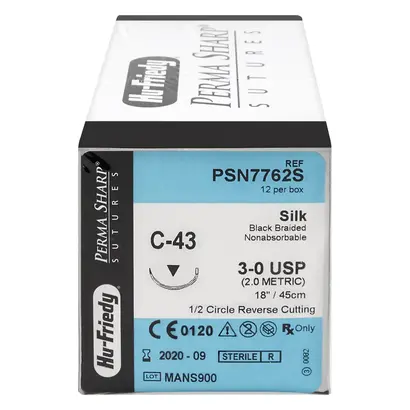 Camark Single Member S.A. Nahtmaterial Seide 3-0NA/C-43 PSN7762S Pa 12