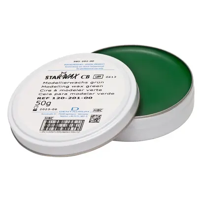 Dentaurum GmbH & Co. KG StarWachs Modellierwachs grün Dose 50g