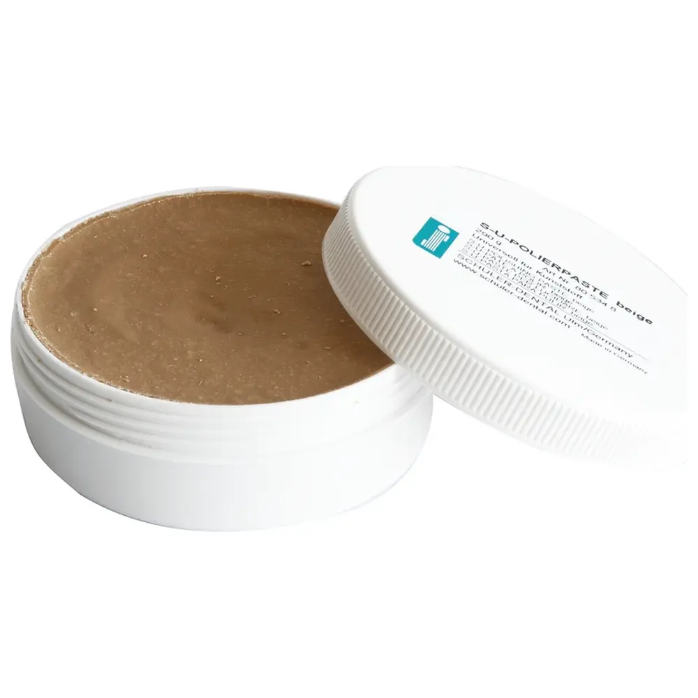 SCHULER-DENTAL S-U-Polierpasten - Dose 290 g Paste beige, universal für Kunststoff