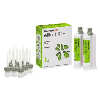 Zhermack GmbH ELITE HD+ LIGHT BODY FAST Pa 2x50ml Zhermack GmbH ELITE HD+ LIGHT BODY FAST Pa 2x50ml