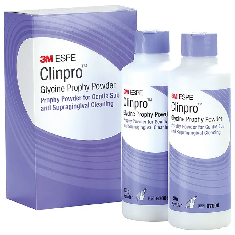 Solventum Dental Solutions Clinpro™ Glycine Prophy Powder - Packung 2 x 160 g