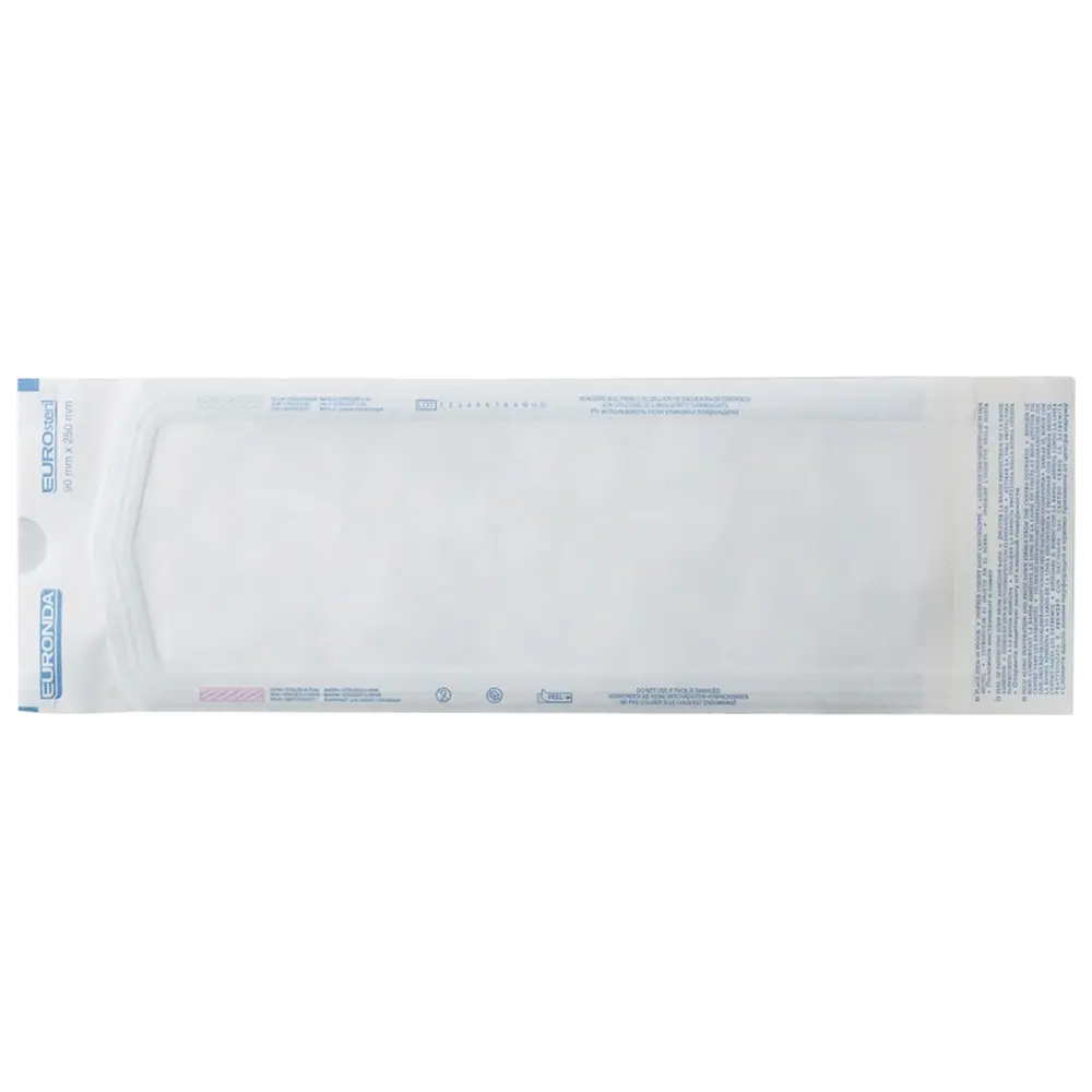 Euronda EUROsteril® Beutel - Karton 200 Stück 90 x 250 mm