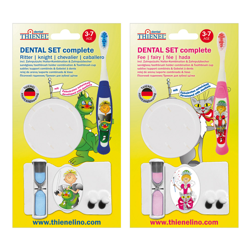Dental-Set kpl. Jun. 3-7J Ritter blau St