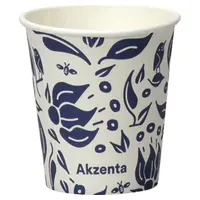 Akzenta International SA Akzenta ONE Pappbecher 180ml paradise Pa 20x50